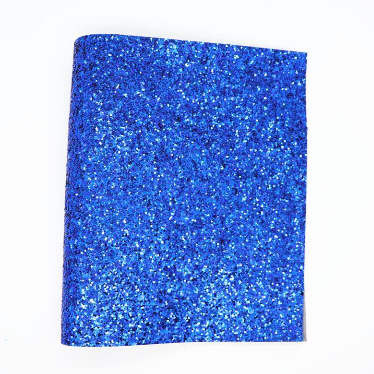 Lisslune | Glittery Synthetic Leather Craft Sheets for Creative DIY - 21CM x 29CM