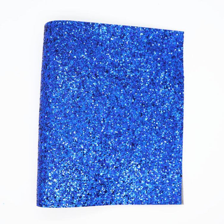 Lisslune | Glittery Synthetic Leather Craft Sheets for Creative DIY - 21CM x 29CM