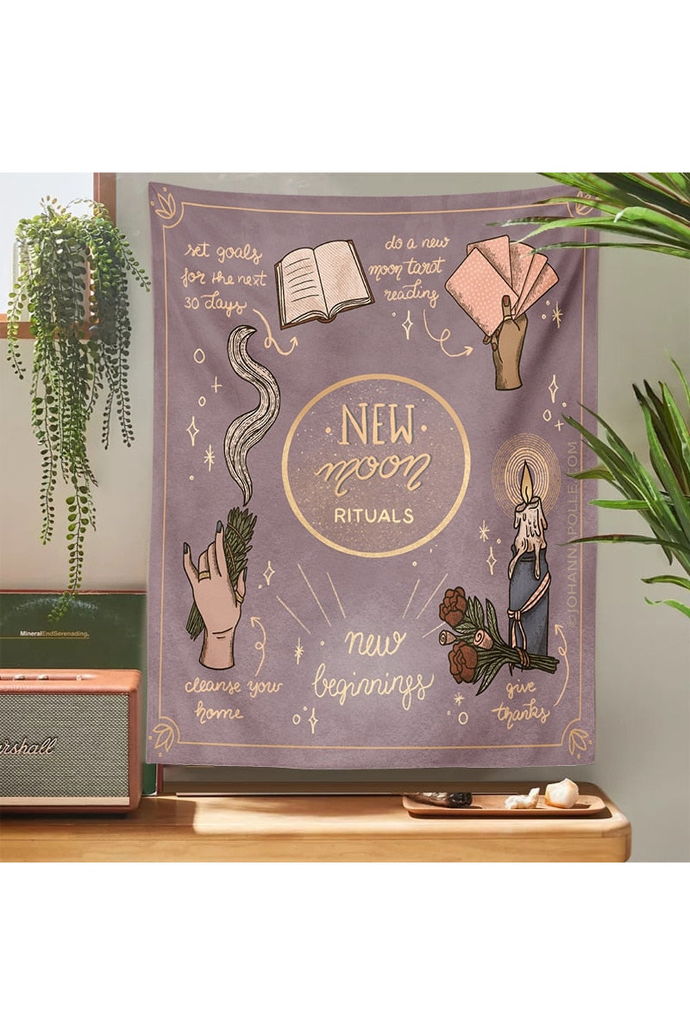 Lisslune | Moon Ritual Tapestry