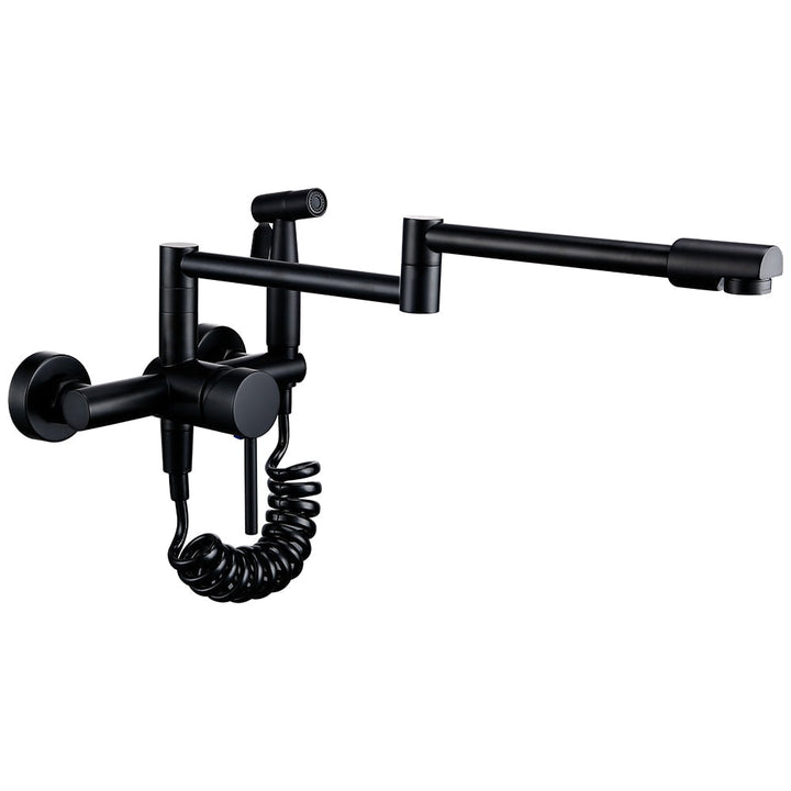 Lisslune | Flexible Kitchen Tap with Pull-Out Spray – Stainless Steel Design