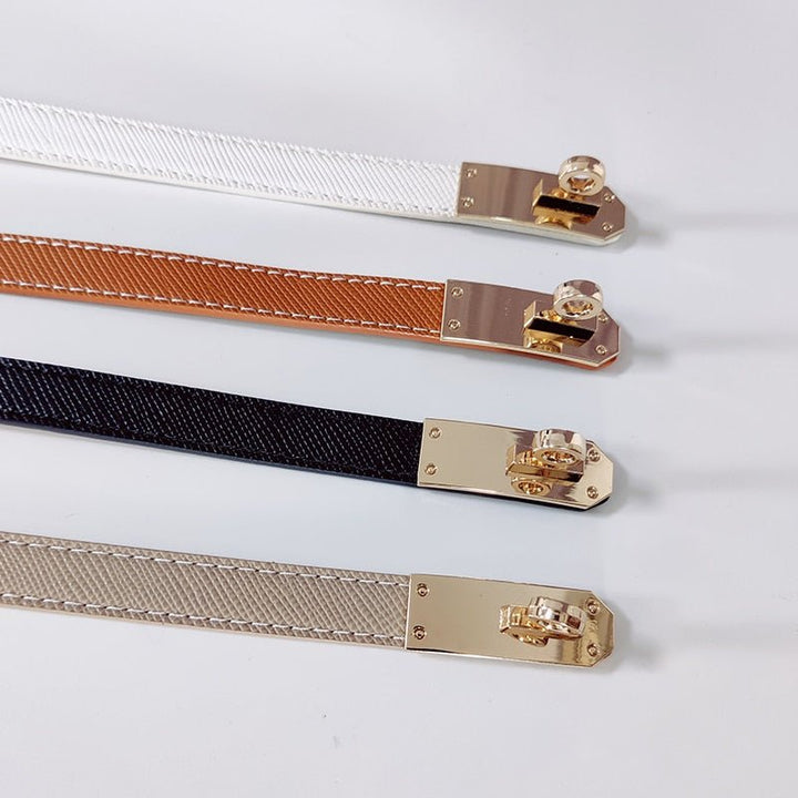 Lisslune | adjustable women's leather belt