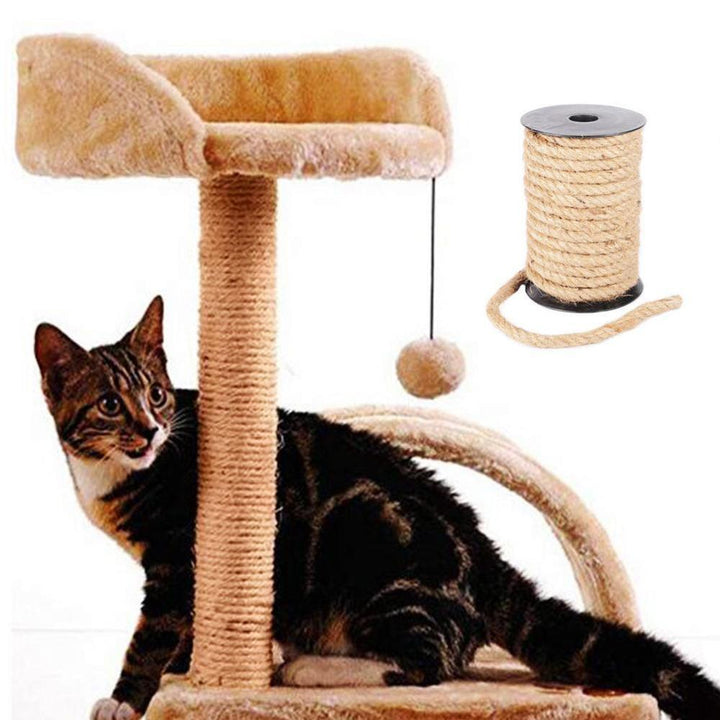 Lisslune | Sisal Scratching Post Repair Kit: Essential Rope Bundle for Restoring Cat Furniture