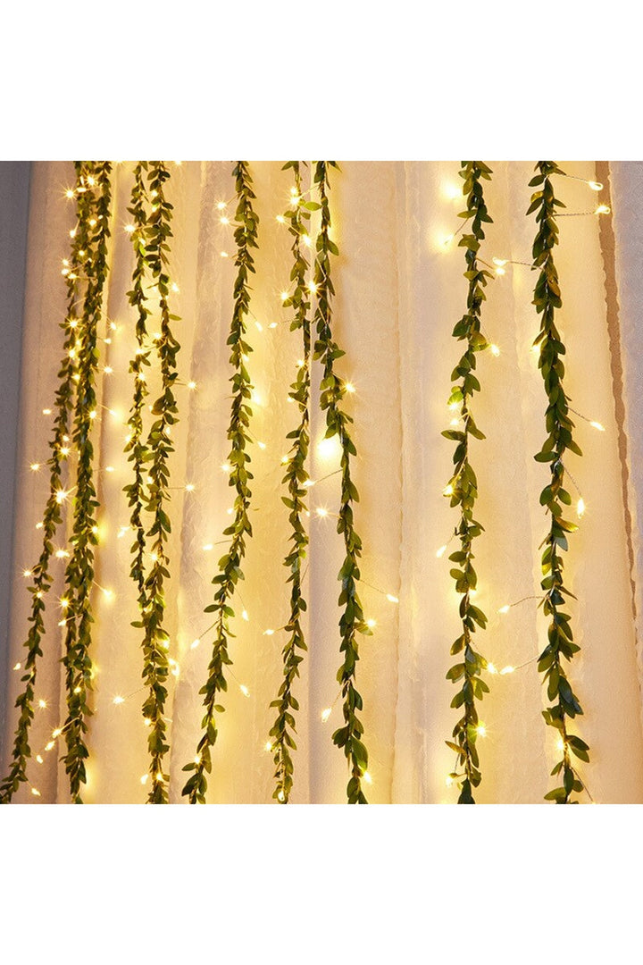 Lisslune | green ivy vine LED decor