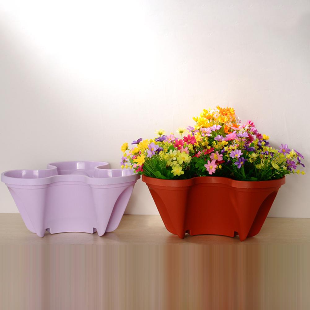 Lisslune | Stackable Plant Tower for Herbs and Vegetables – Vertical Garden Plant Pots for Indoor and Outdoor