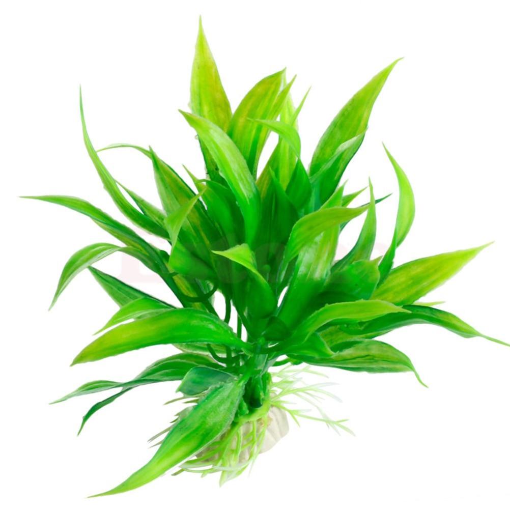 Lisslune | Vibrant Aquatic Plant Decoration Set with stable weighted base for thriving aquariums