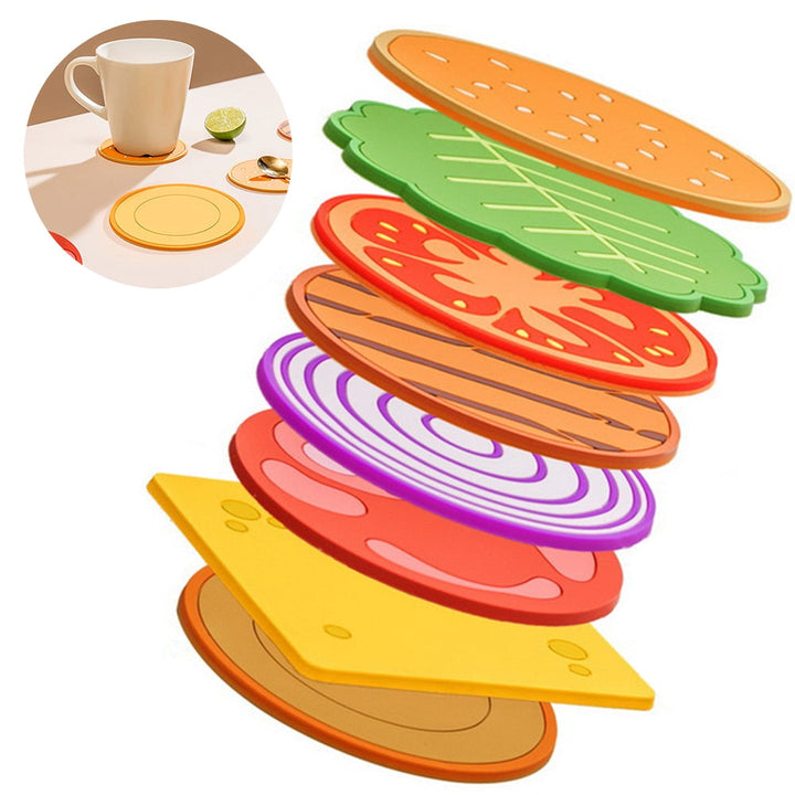 Lisslune | Burger Coaster Decor Set