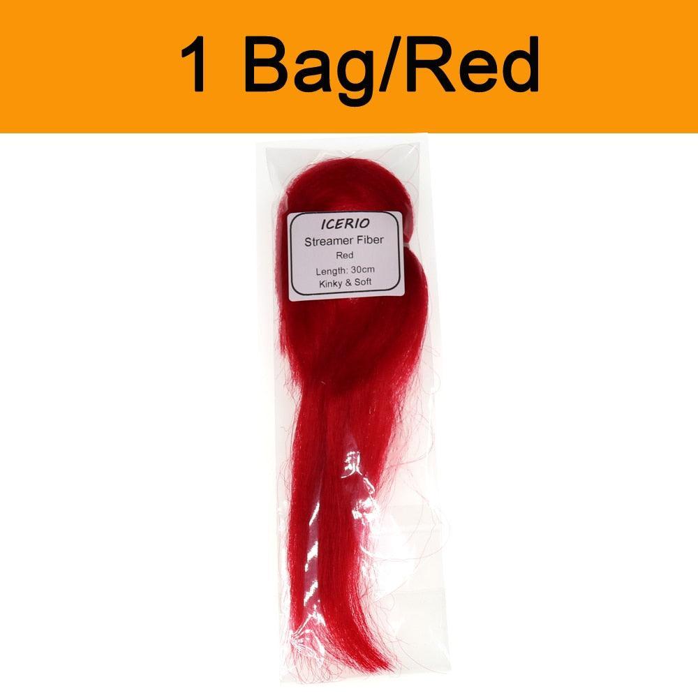 Lisslune | Transform your fly fishing with the ultimate perch streamer fiber kit - 01pack Kinky Fly Fibers