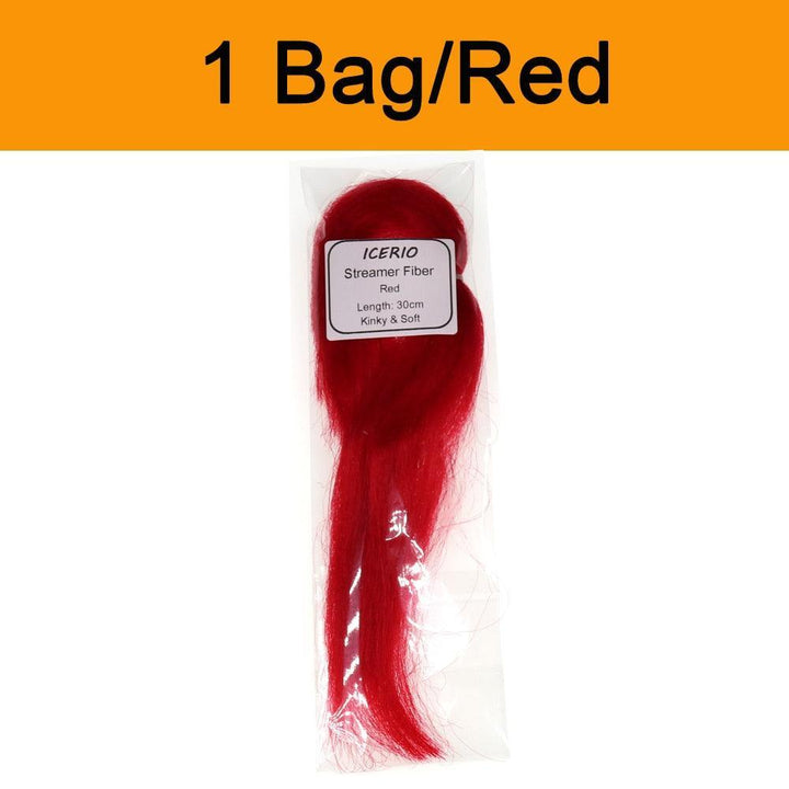 Lisslune | Transform your fly fishing with the ultimate perch streamer fiber kit - 01pack Kinky Fly Fibers
