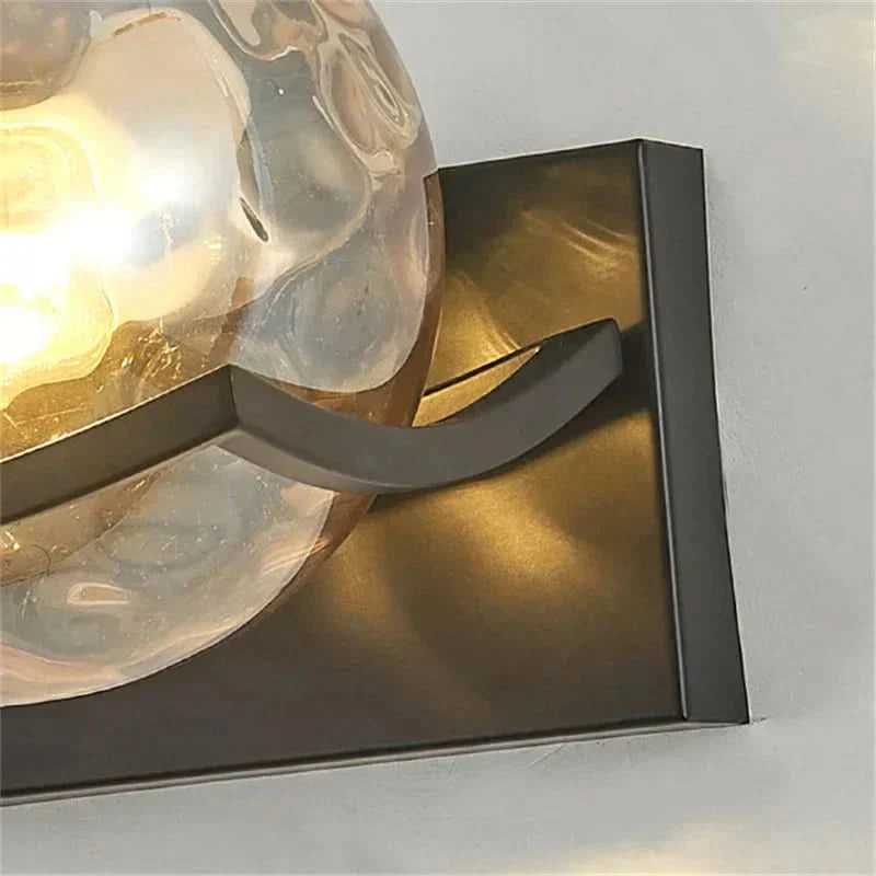 Lisslune | Modern LED Wall Lamp with Glass Panel