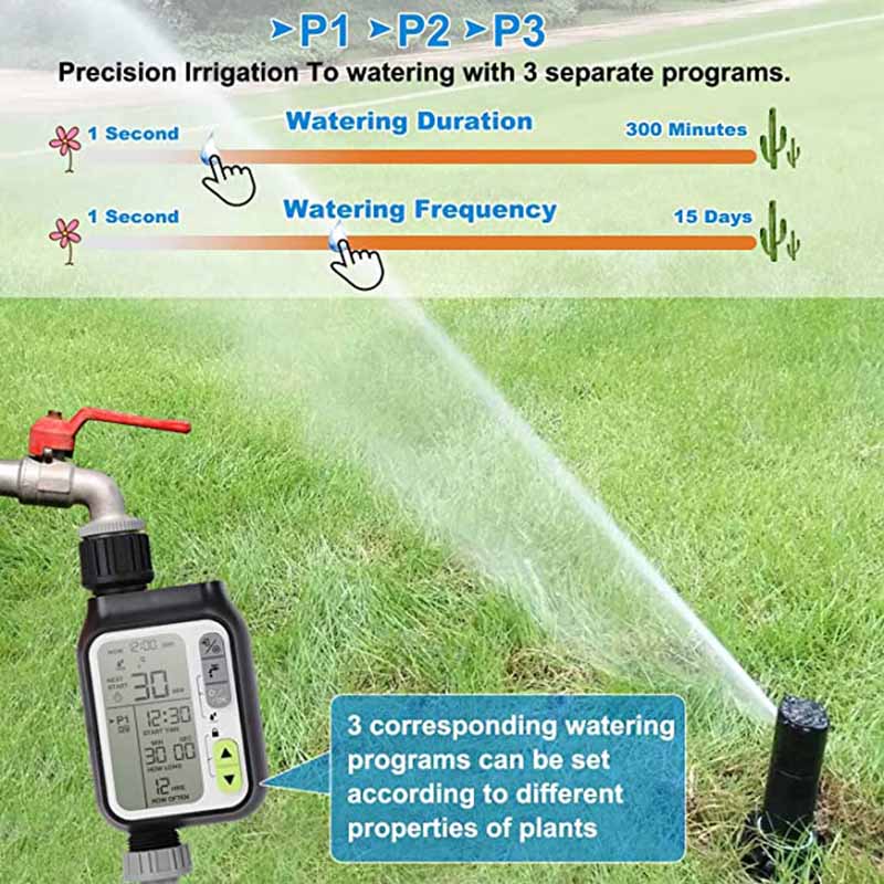 Lisslune | Automatic Garden Watering Timer Sensor