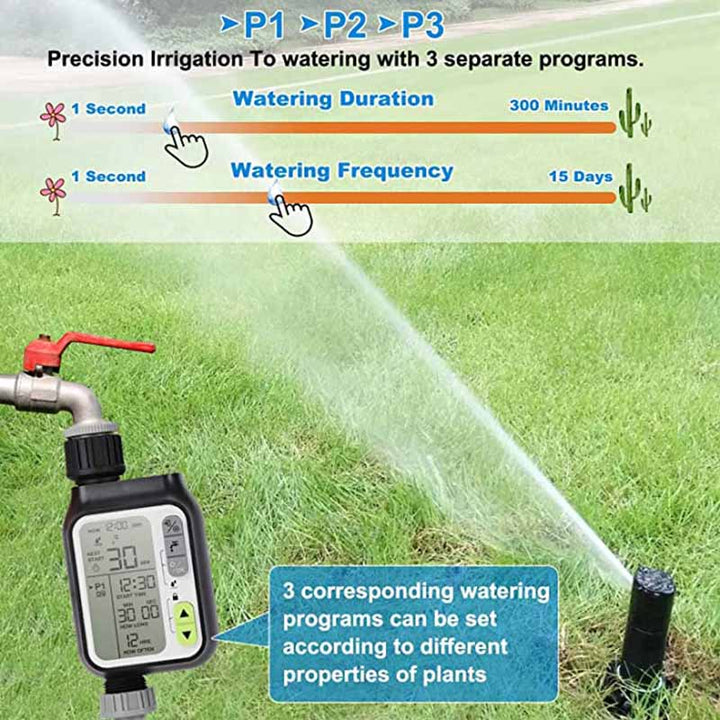 Lisslune | Automatic Garden Watering Timer Sensor