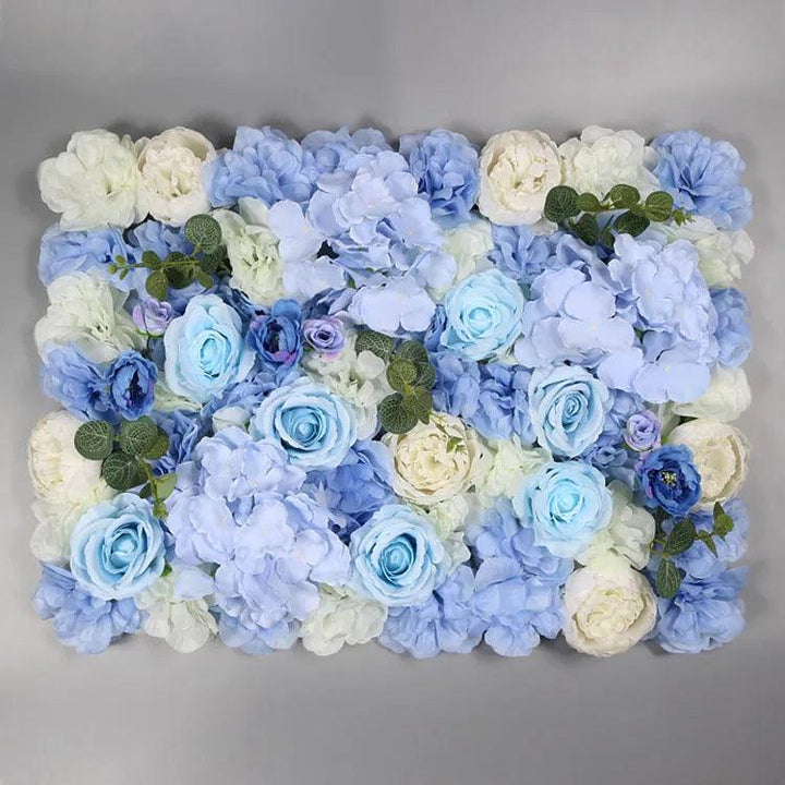 Lisslune | Elegant Flower Wall Art Handmade with Cotton, Silk and Artificial Flowers