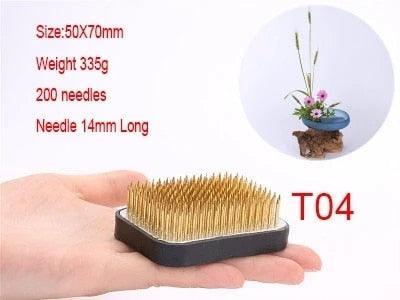 Lisslune | Japanese Ikebana Kenzan Masterpiece Flower Arrangement Kit - Unleash Your Inner Artist