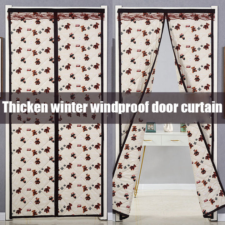 Lisslune | Windproof Magnetic Sound Insulation Door Curtain