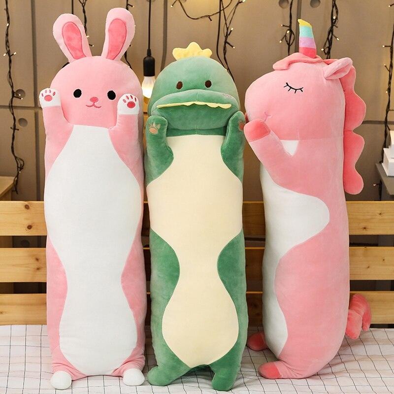 Lisslune | Magical Plush Dino Unicorn Kitty Sleep Pillow