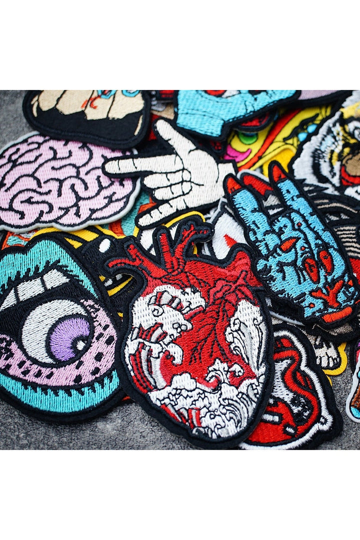 Lisslune | Party embroidery patches