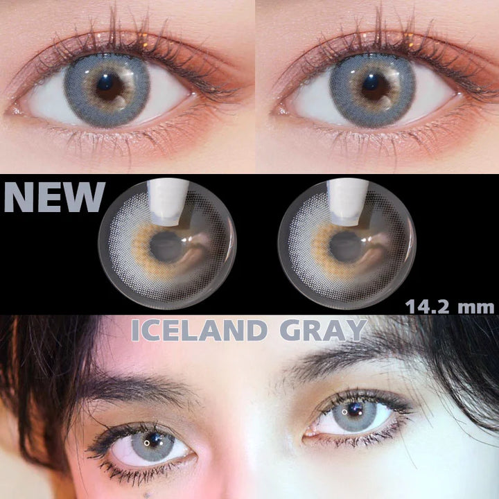 Rynx | 1 Pair Color Contact Lenses Color Lens Eyes Pupils Beauty Colored Lenses Myopia Contact Lenses Makeup Lenses with Diopters