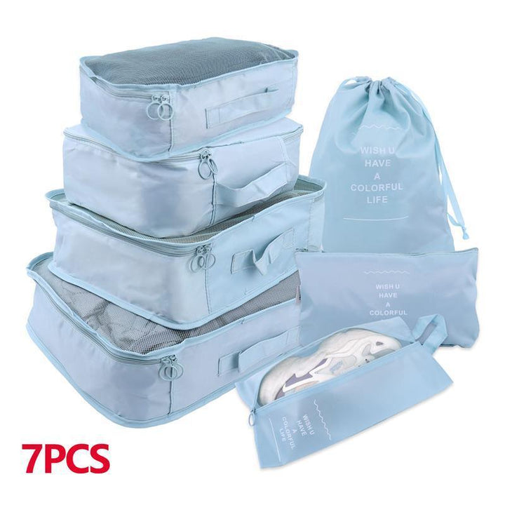 Lisslune | Travel Smart: versatile 8/6/1-piece organizer set for effortless packing