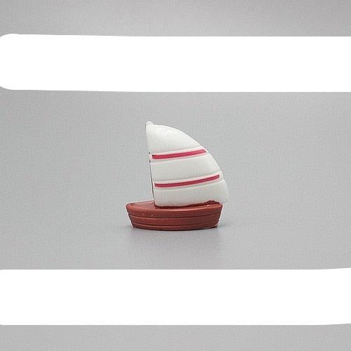 Lisslune | Nautical Charm: Exquisite Handcrafted Sailboat Sculpture