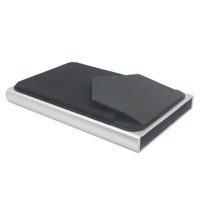 Lisslune | Pop-Out Aluminum RFID Blocking Wallet with Quick Access Slider