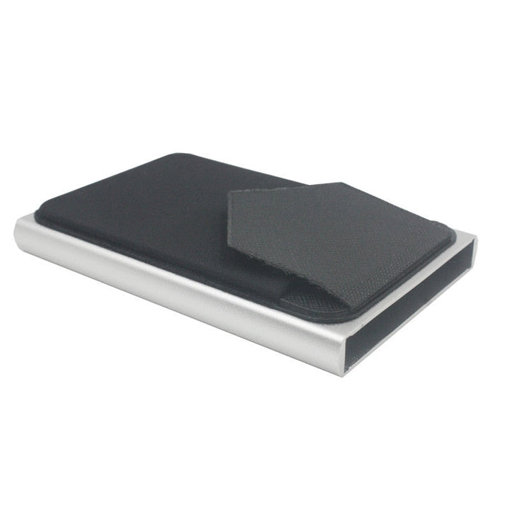 Lisslune | Pop-Out Aluminum RFID Blocking Wallet with Quick Access Slider