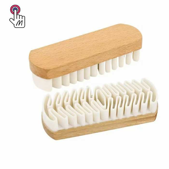 Lisslune | Gentle Rubber Shoe Brush