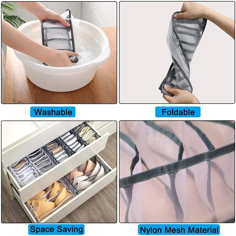 Lisslune | Nylon wardrobe organization system with improved storage and ventilation
