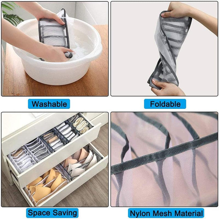 Lisslune | Nylon wardrobe organization system with improved storage and ventilation