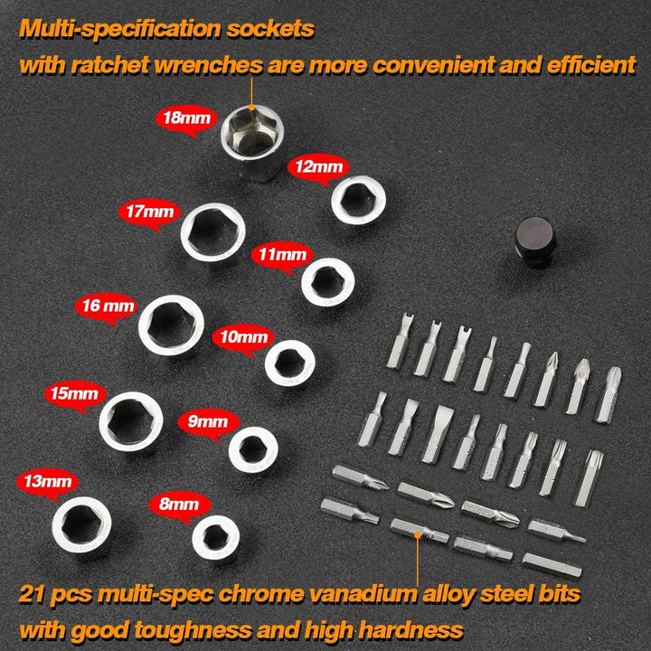 Lisslune | Ratchet-Tastic Master Multitool Wrench Set
