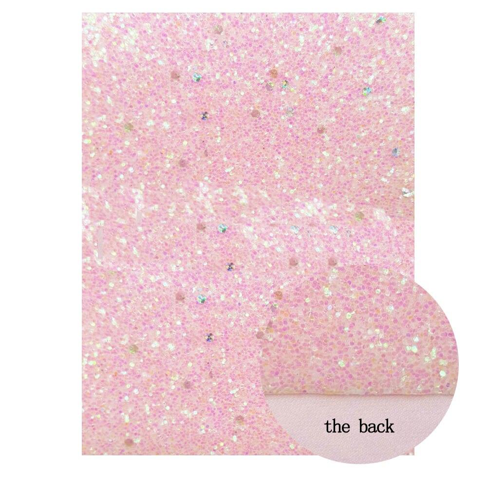 Lisslune | Sparkling Pink Faux Leather Crafting Sheets - Elevate your DIY projects