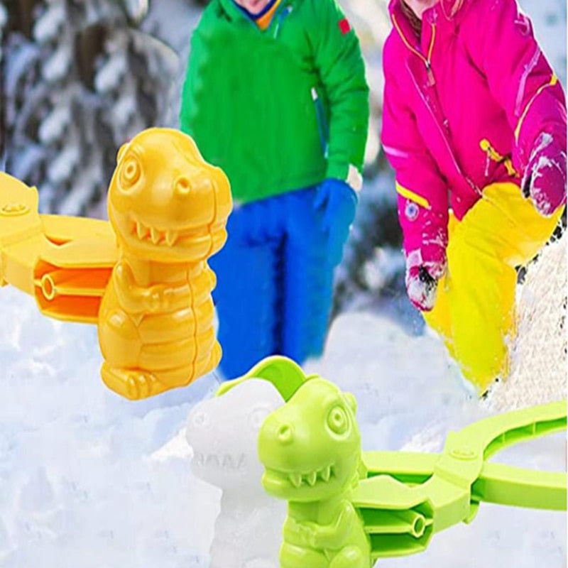 Lisslune | Snow dinosaur shape