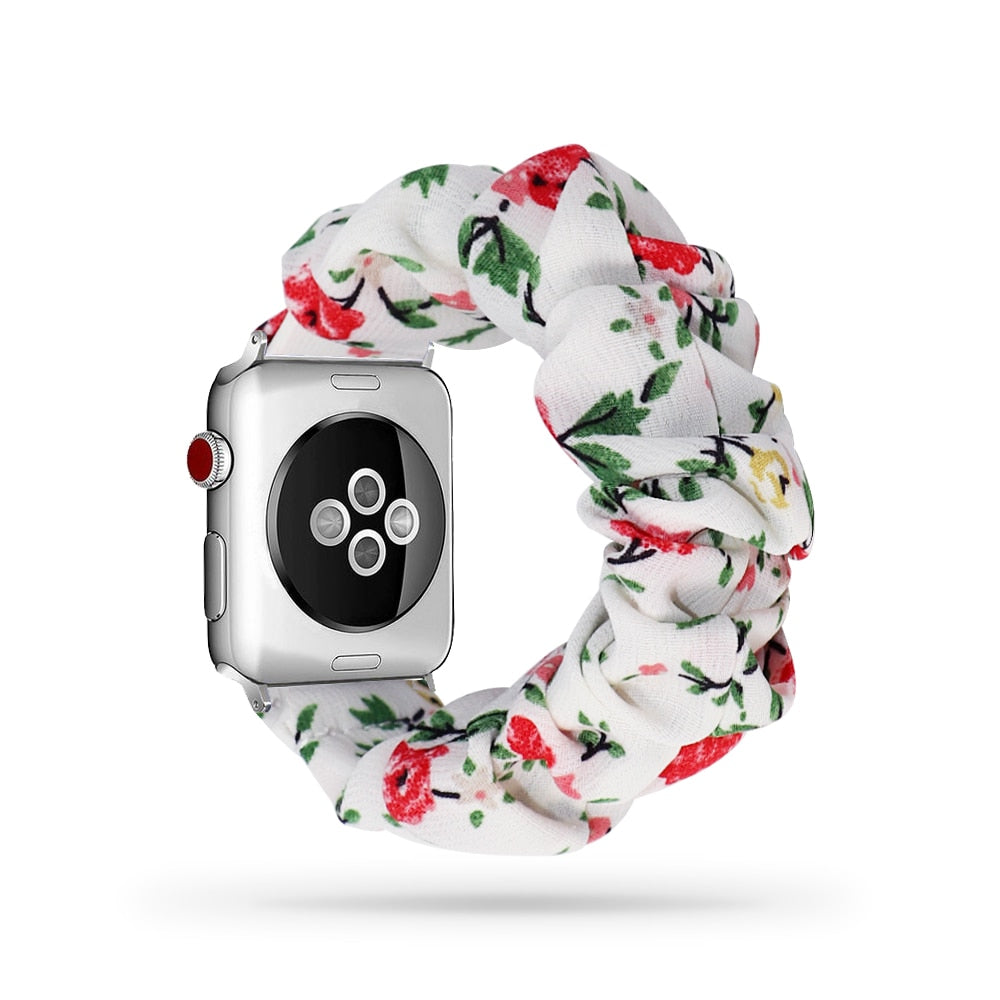 Lisslune | ELASTIC Apple Watch BAND IN HAIR TIE STYLE