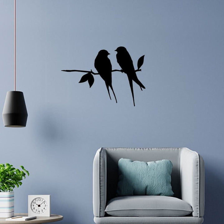 Lisslune | Metal Bird Garden Decor – Dancer Silhouette