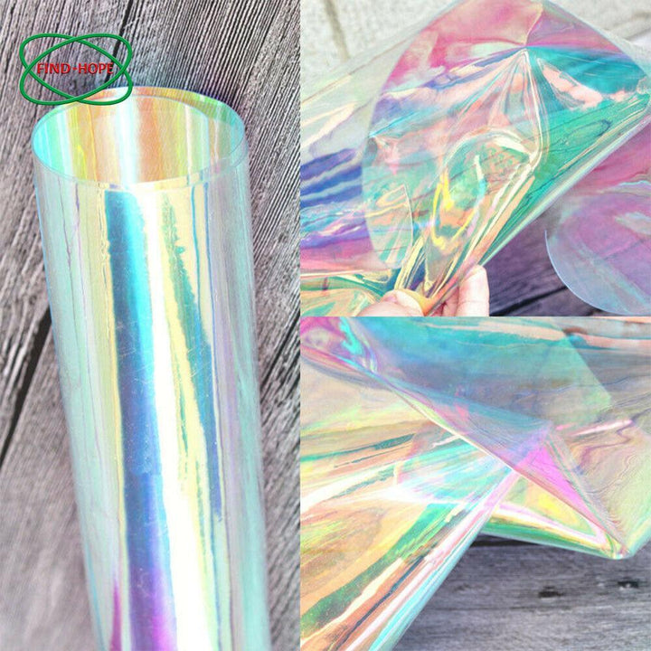Lisslune | Iridescent Rainbow Holographic Craft Vinyl - Turn your DIY projects into a more sparkling whole