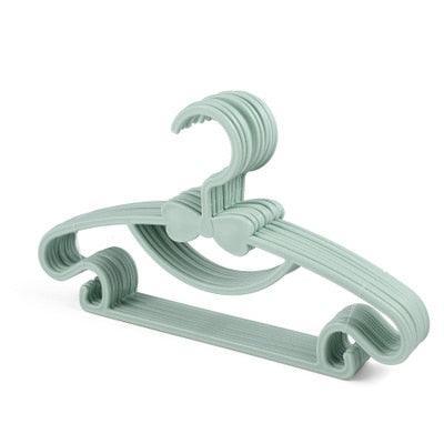 Lisslune | Portable Kids Anti-Wrinkle Hanger Set for Travel-Ready Outfits