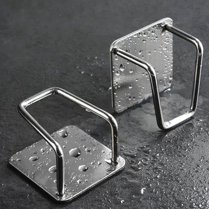 Lisslune | Self-adhesive stainless steel sponge holder for the sink