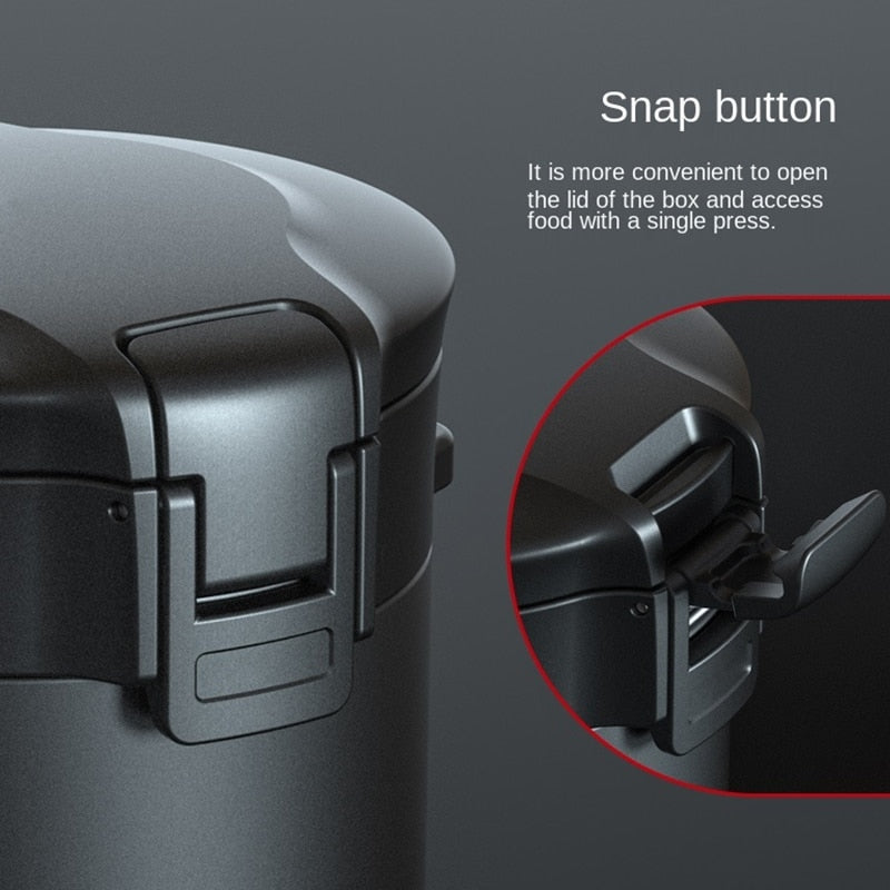 Lisslune | Smart Foodie Stainless Steel Lunch Box