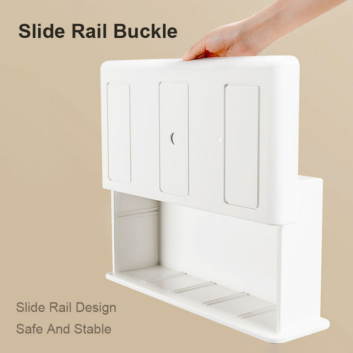 Lisslune | Closet Wise Self-Adhesive Space Saving Organizer Box