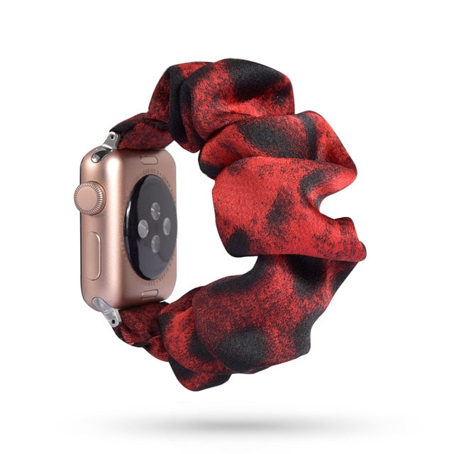 Lisslune | ELASTIC Apple Watch BAND IN HAIR TIE STYLE