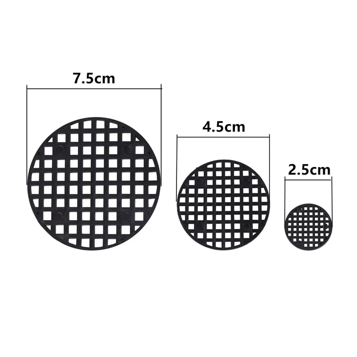 Lisslune | Garden Optimizer: 10-Pack durable net drainage pads for round plant pots