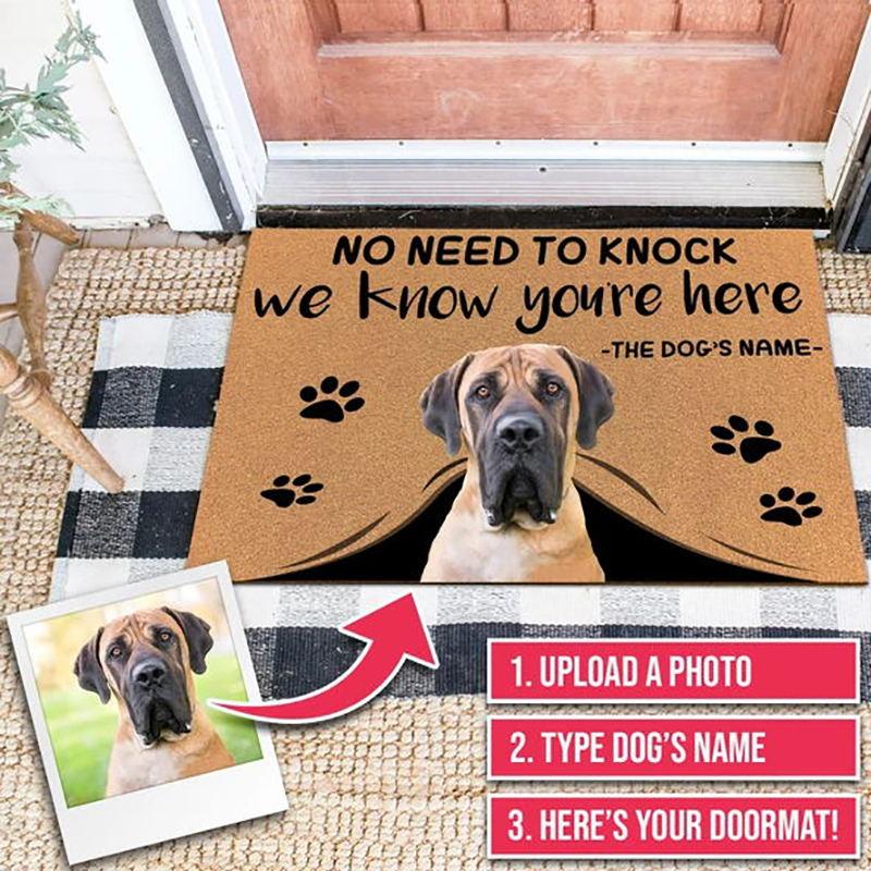 Lisslune | Personalized Dog Photo Mat