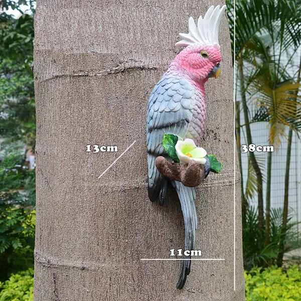 Lisslune | Tropical Vibe Parrot Tree Decor