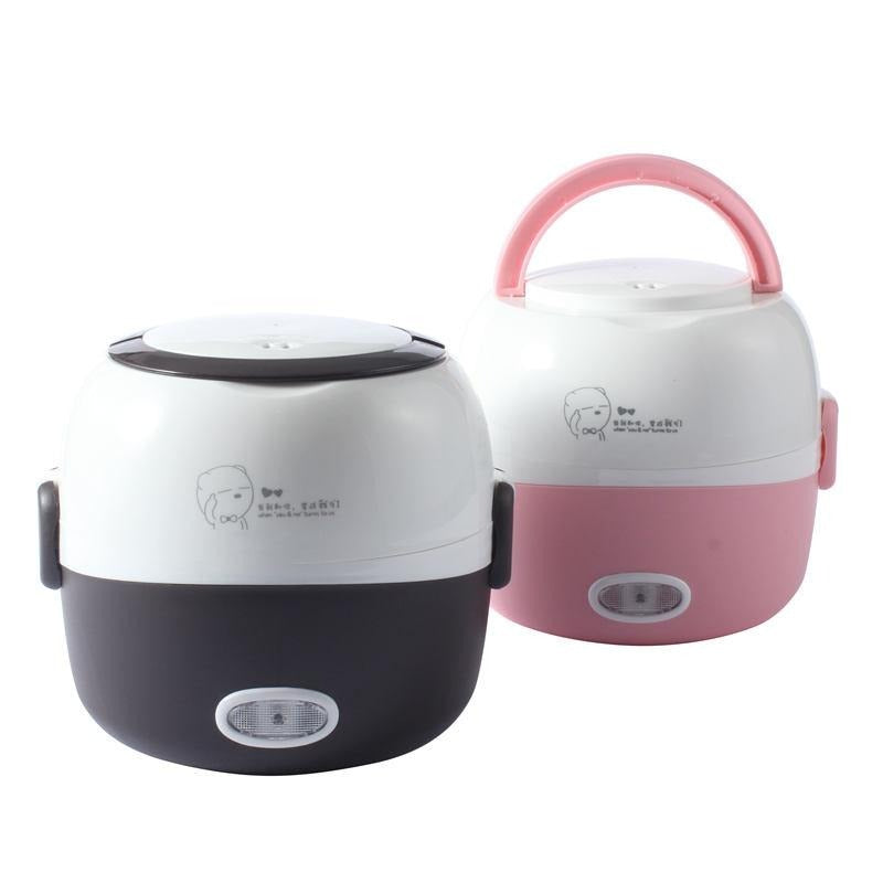 Lisslune | SteamMate Electric Lunch Box – Cooking, Steaming & Keeping Warm – 1L – 200W