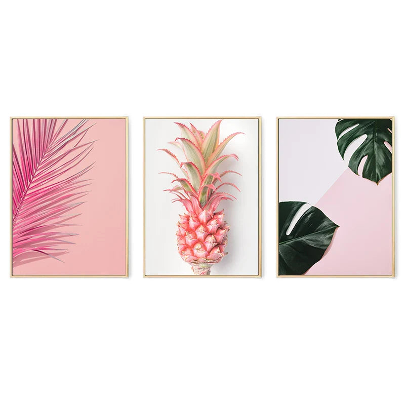 Lisslune | Pineapple Canvas Poster
