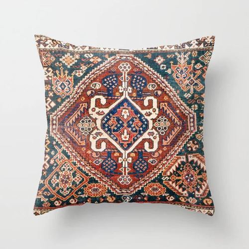 Lisslune | Nordic cushion cover in Moroccan style, Indian boho luxury living room bedroom cushion cover, lumbar pillow, home decoration
