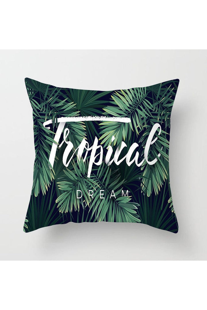 Lisslune | tropical plant pillowcases
