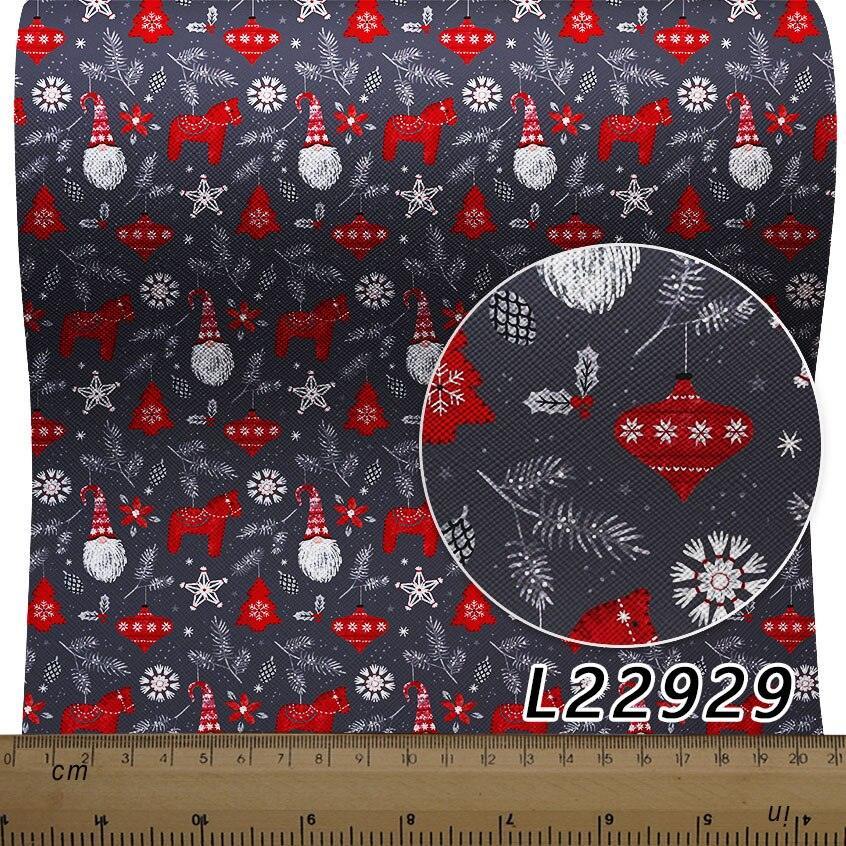 Lisslune | Elegant Christmas Themes A4 Synthetic Leather - Premium 22*30cm Craftsmanship