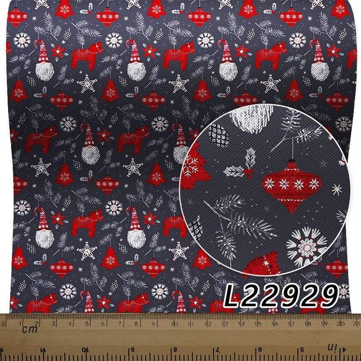 Lisslune | Elegant Christmas Themes A4 Synthetic Leather - Premium 22*30cm Craftsmanship