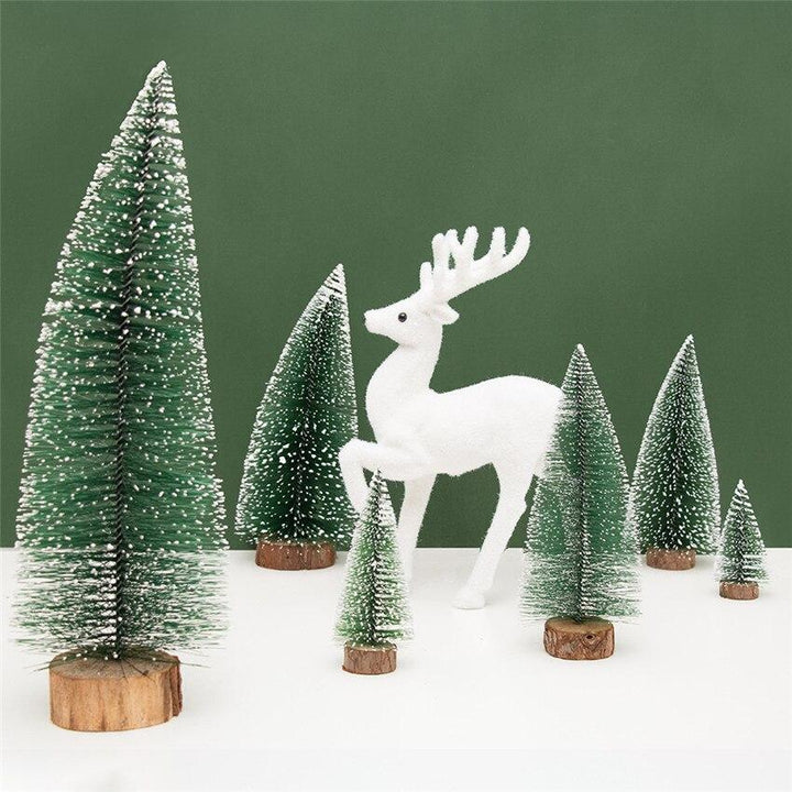 Lisslune | Christmas decoration Mini Christmas tree with snow