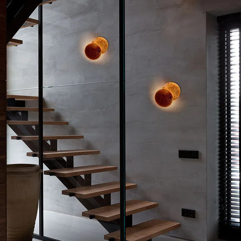 Lisslune | Modern Decor Eclipse Lunar Glow Wall Lamp